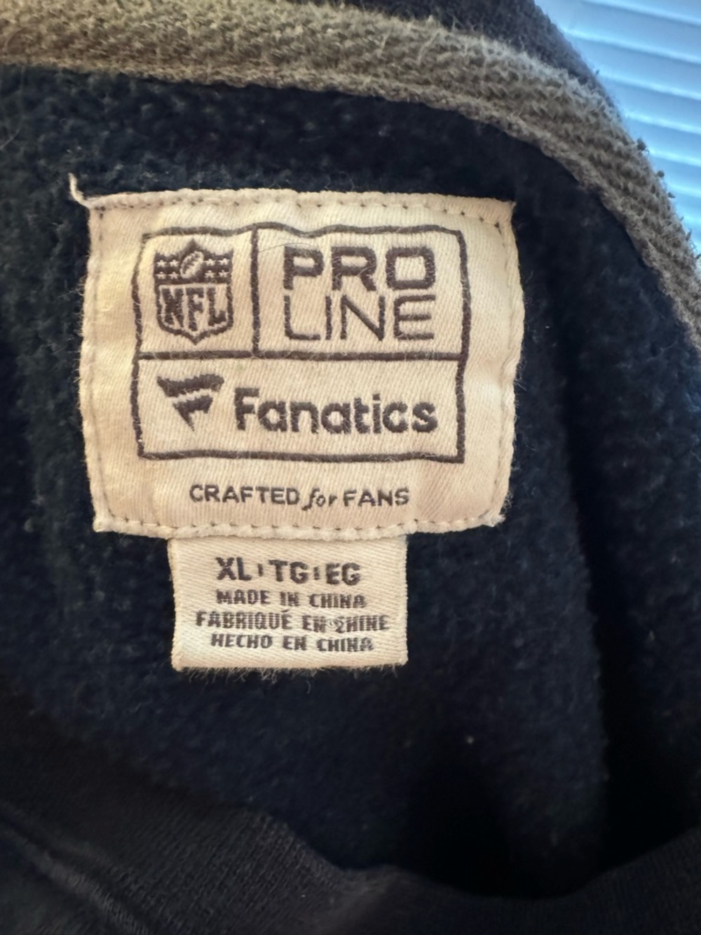 Fanatics Navy and Green Seahawks Womens Sweatshirt Pullover - Picture 3 of 3